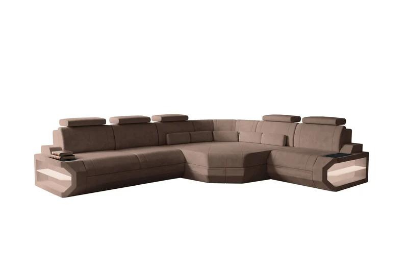 Ecksofa Asti L Form Stoffsofa