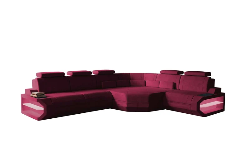 Ecksofa Asti L Form Stoffsofa