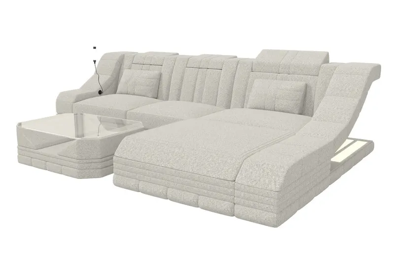 Ecksofa Turino L Form Stoffsofa