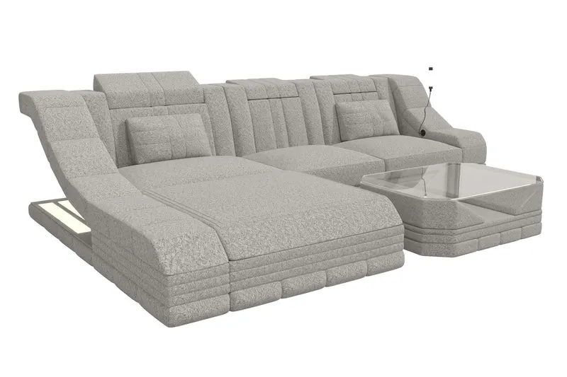 Ecksofa Turino L Form Stoffsofa