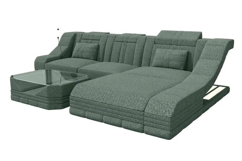 Ecksofa Turino L Form Stoffsofa