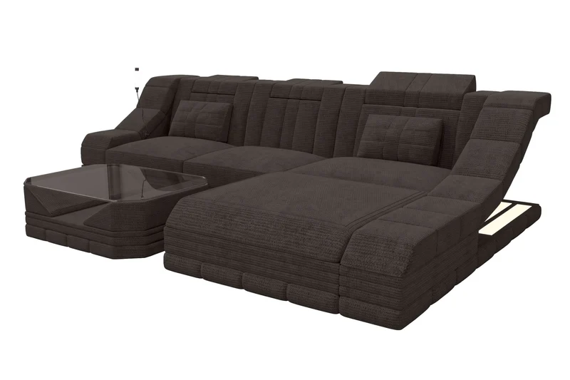 Ecksofa Turino L Form Stoffsofa