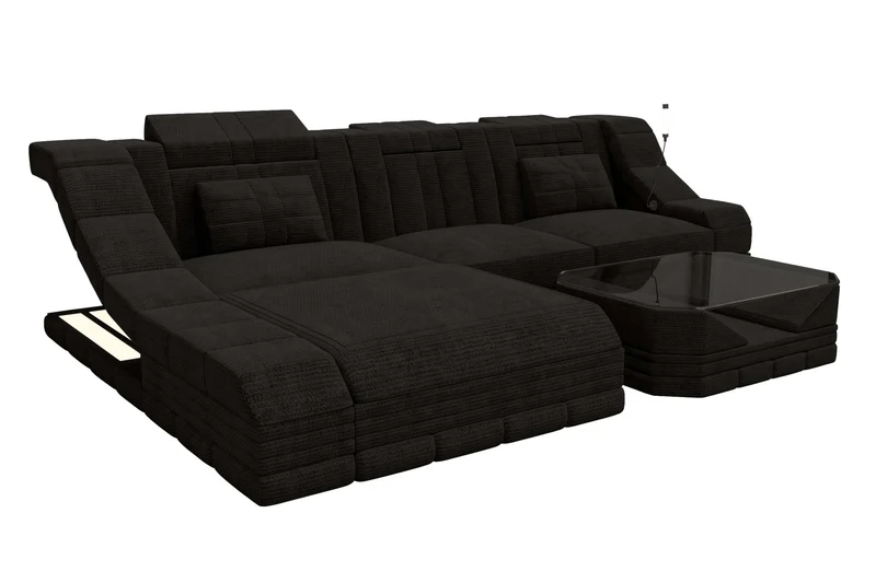 Ecksofa Turino L Form Stoffsofa