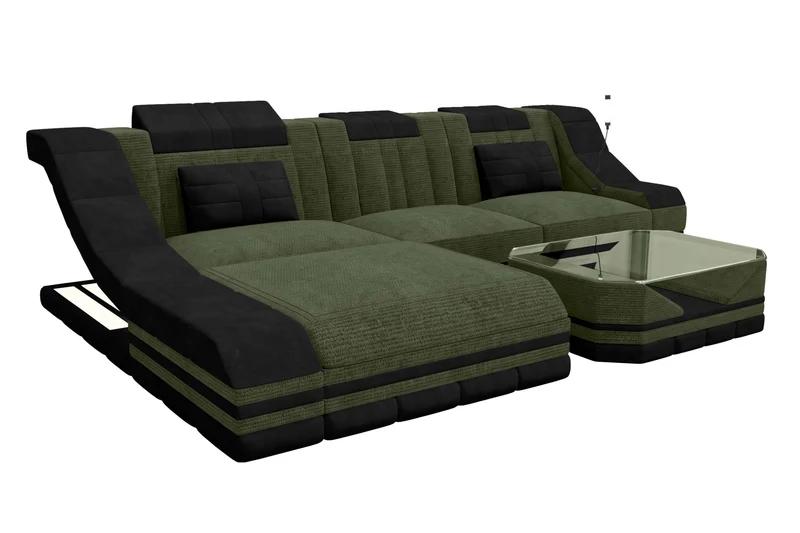 Ecksofa Turino L Form Stoffsofa
