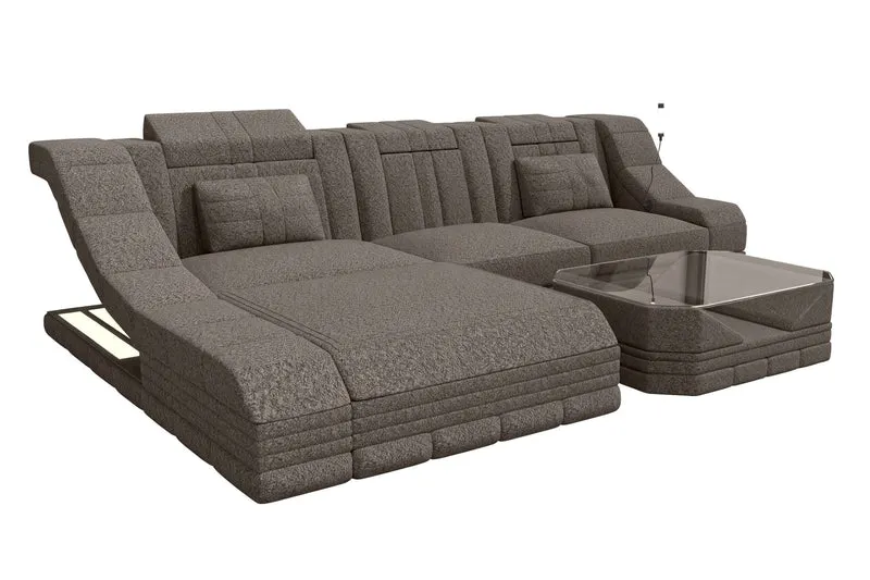 Ecksofa Turino L Form Stoffsofa