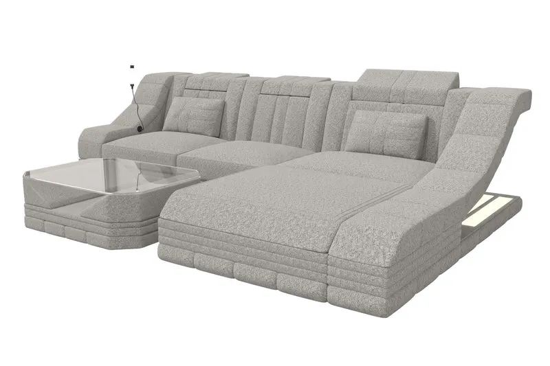 Ecksofa Turino L Form Stoffsofa