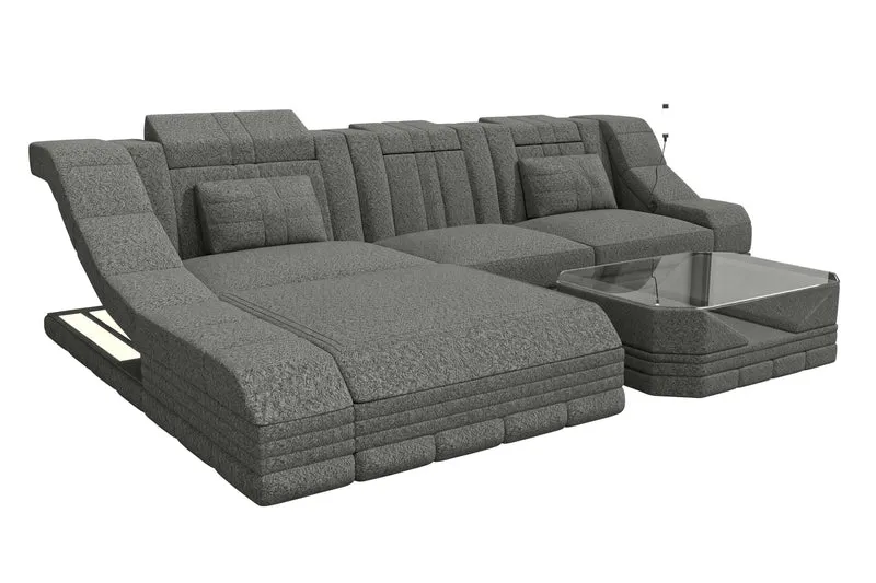 Ecksofa Turino L Form Stoffsofa