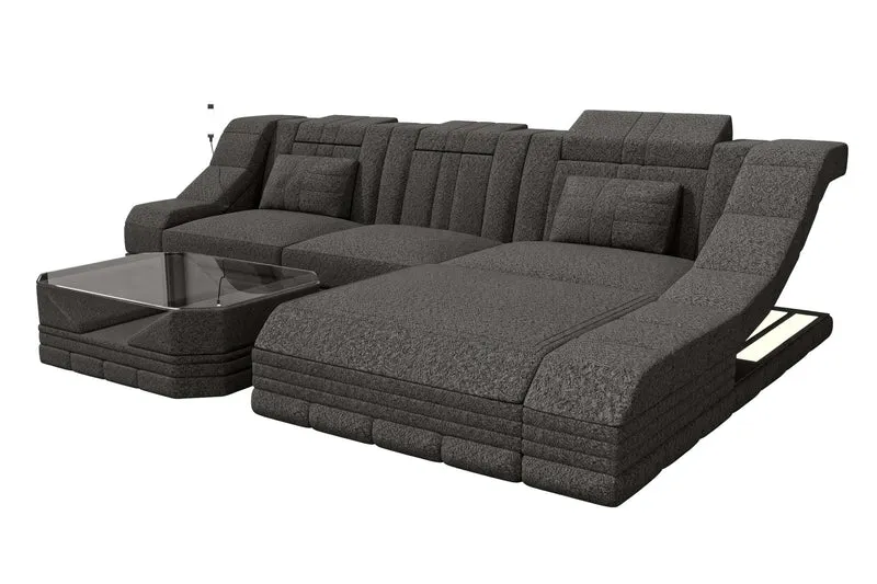 Ecksofa Turino L Form Stoffsofa
