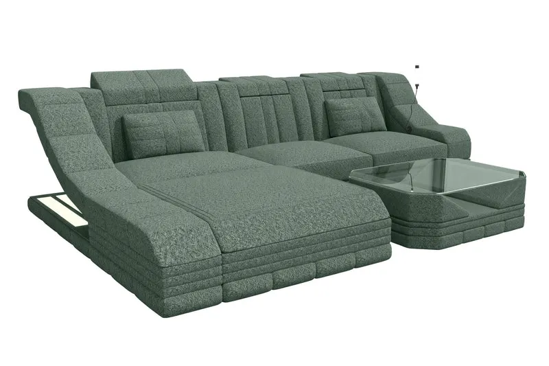 Ecksofa Turino L Form Stoffsofa