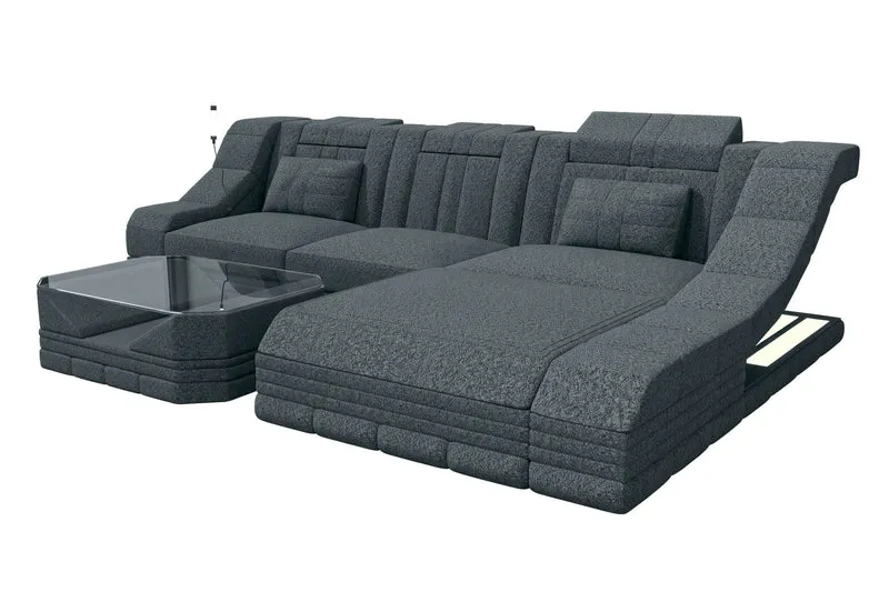 Ecksofa Turino L Form Stoffsofa