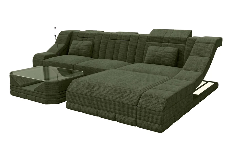 Ecksofa Turino L Form Stoffsofa