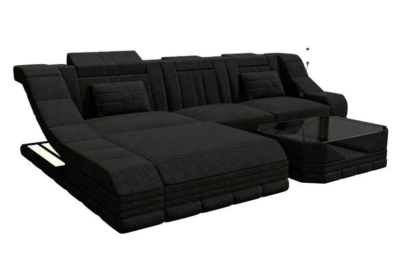 Ecksofa Turino L Form Stoffsofa