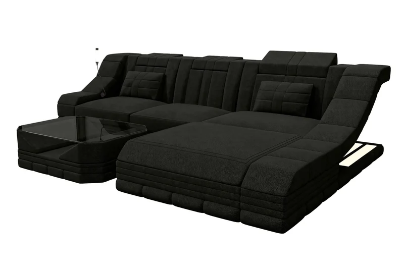 Ecksofa Turino L Form Stoffsofa