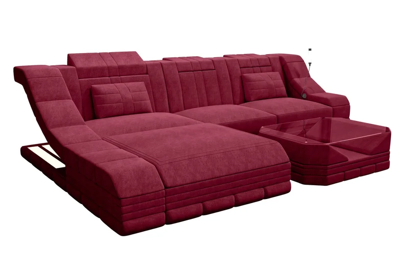 Ecksofa Turino L Form Stoffsofa