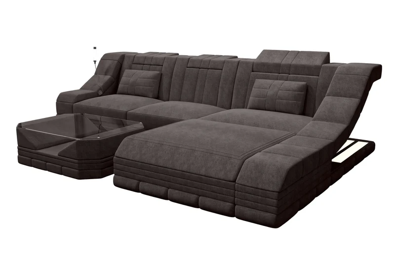 Ecksofa Turino L Form Stoffsofa