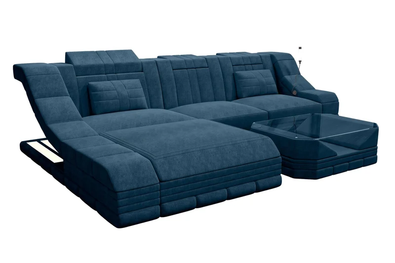 Ecksofa Turino L Form Stoffsofa
