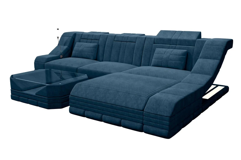 Ecksofa Turino L Form Stoffsofa