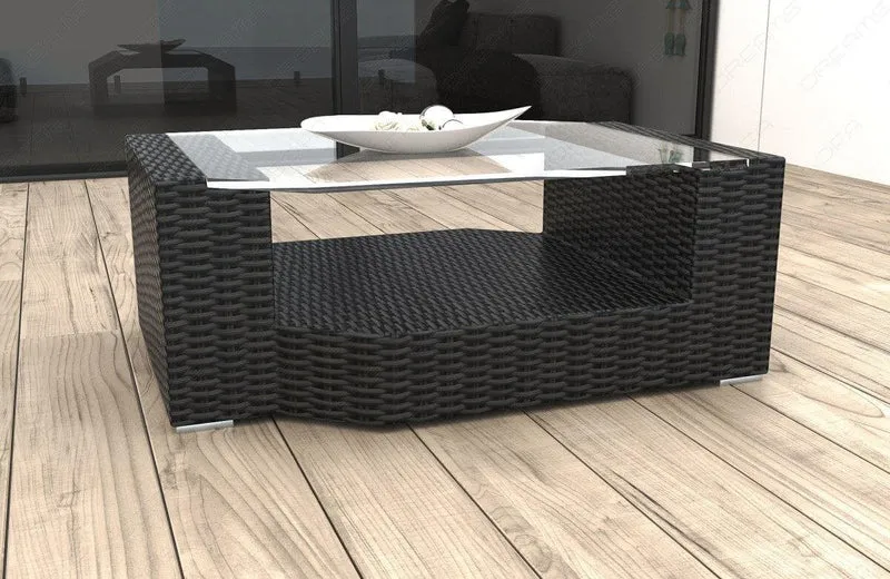 Couchtisch Polyrattan Messana Langlebig