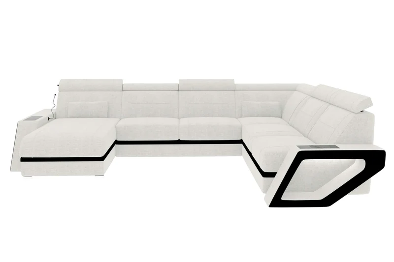 XXL Wohnlandschaft Catania Stoffsofa