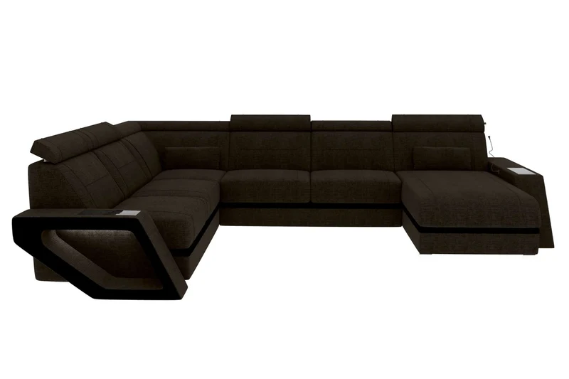 XXL Wohnlandschaft Catania Stoffsofa