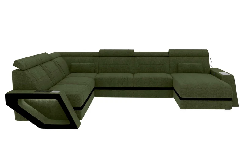 XXL Wohnlandschaft Catania Stoffsofa