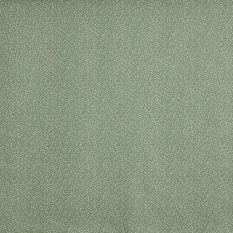 Baumwollstoff Tiny Dots - olive