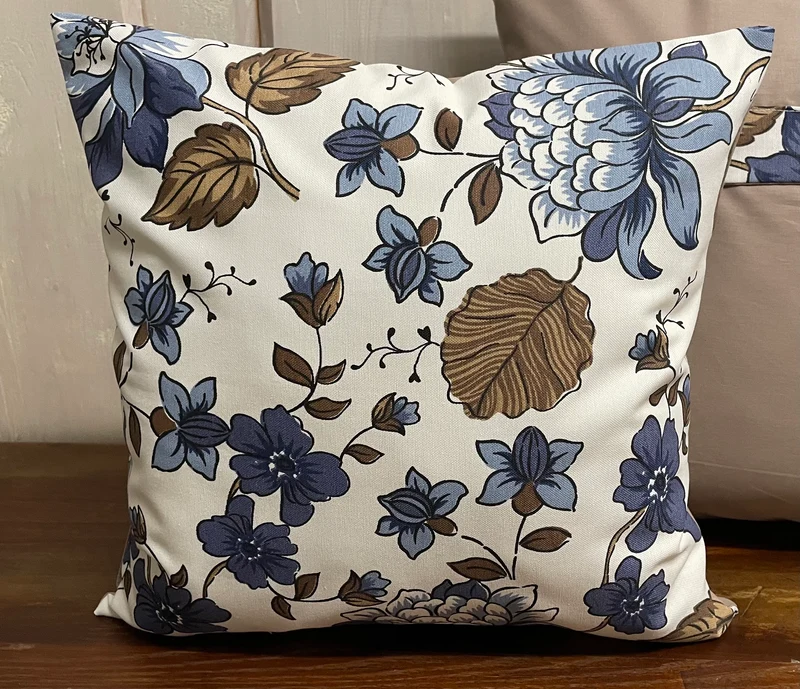 Landhausstil Kissenhülle * Kissenbezug * Dekokissen * Blumen