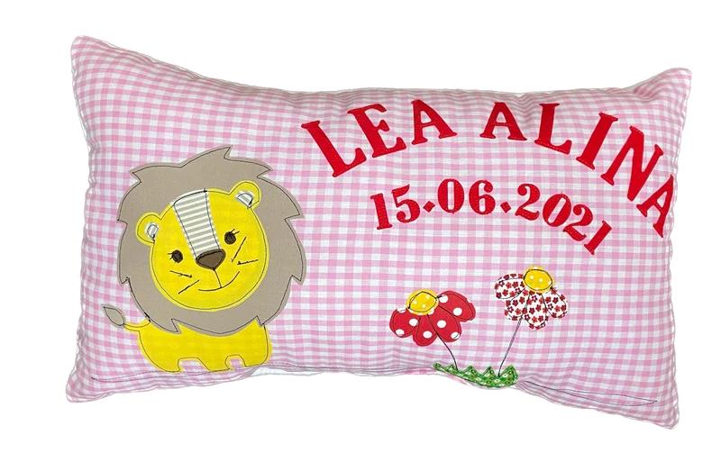 Namenskissen, Kuschelkissen, Kissen Geburt, Kinderkissen
