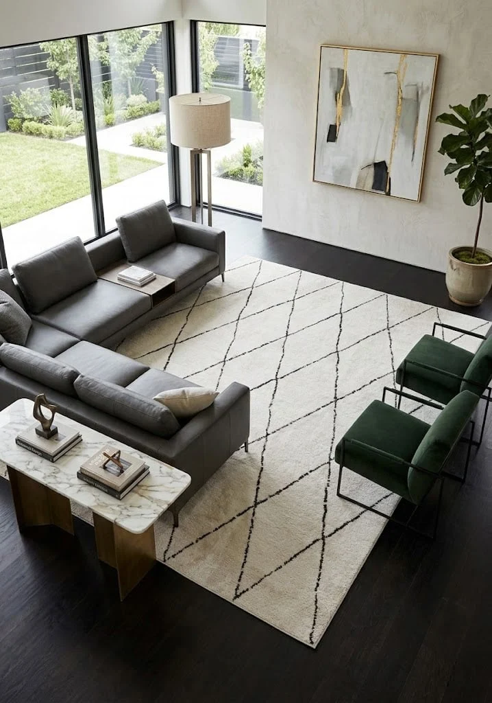Tappeto Moderno Cotton Berber