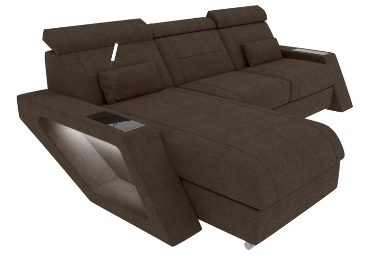 Ecksofa Catania L Form Stoffsofa