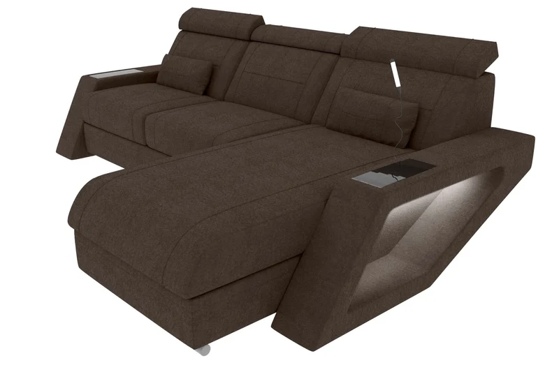 Ecksofa Catania L Form Stoffsofa