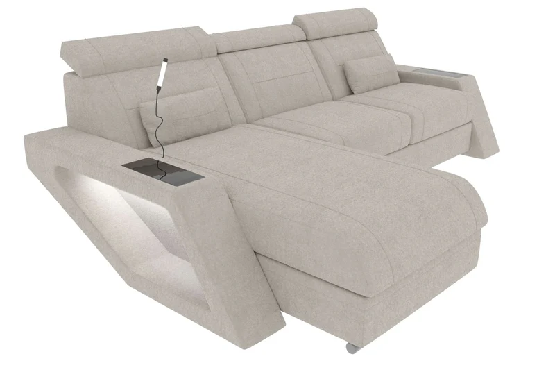Ecksofa Catania L Form Stoffsofa