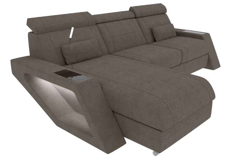 Ecksofa Catania L Form Stoffsofa