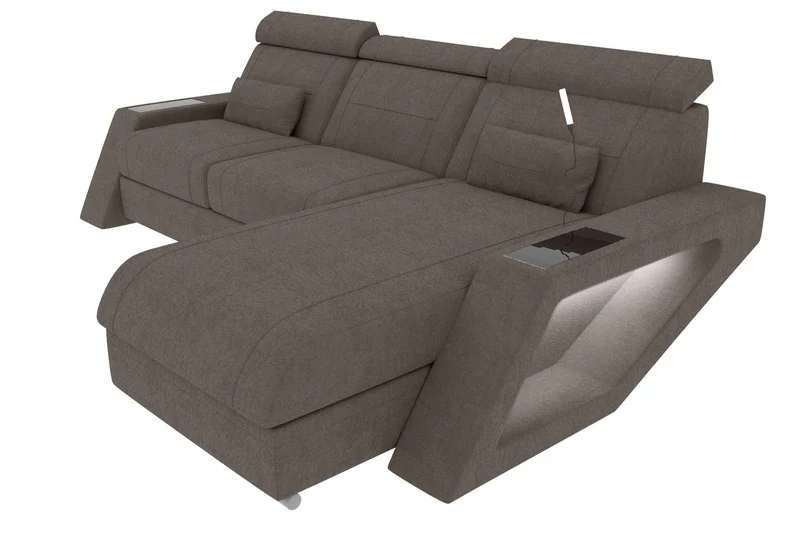 Ecksofa Catania L Form Stoffsofa