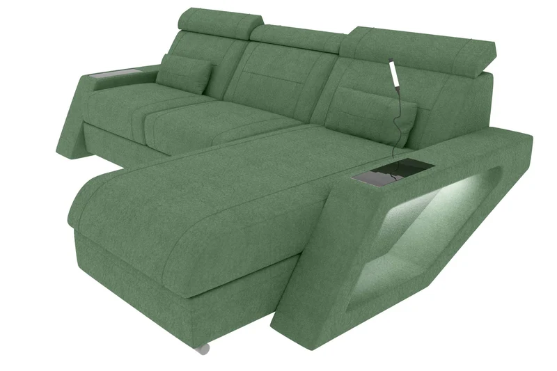 Ecksofa Catania L Form Stoffsofa