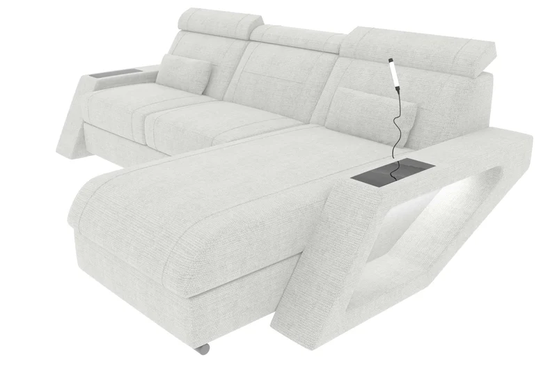 Ecksofa Catania L Form Stoffsofa