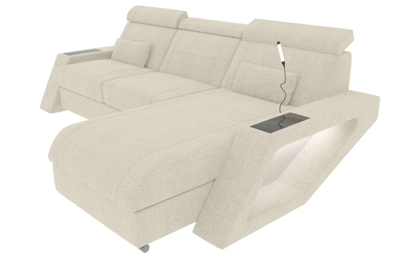 Ecksofa Catania L Form Stoffsofa