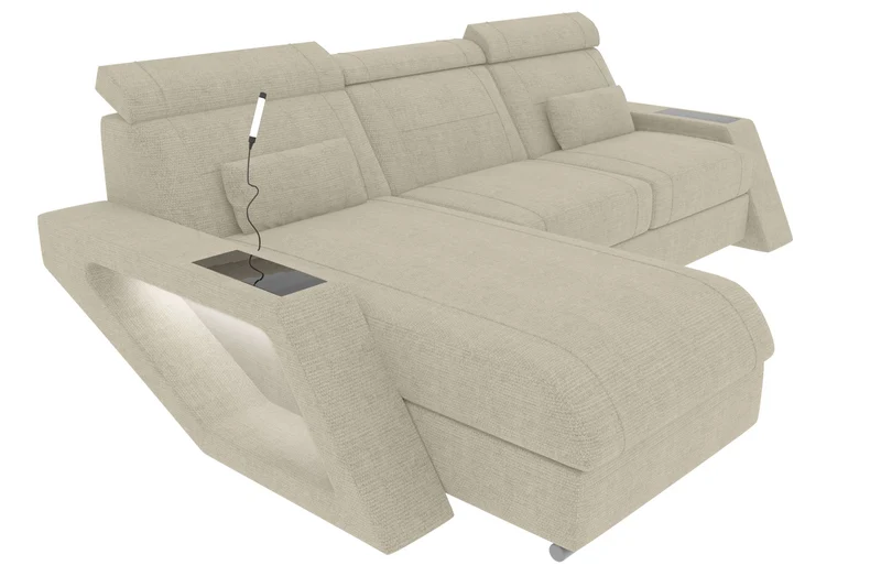 Ecksofa Catania L Form Stoffsofa
