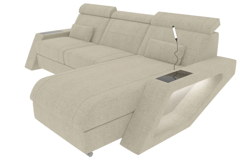Ecksofa Catania L Form Stoffsofa