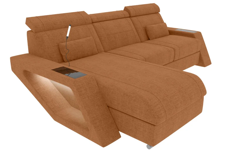 Ecksofa Catania L Form Stoffsofa