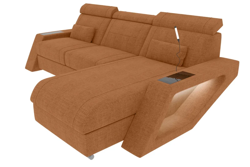 Ecksofa Catania L Form Stoffsofa
