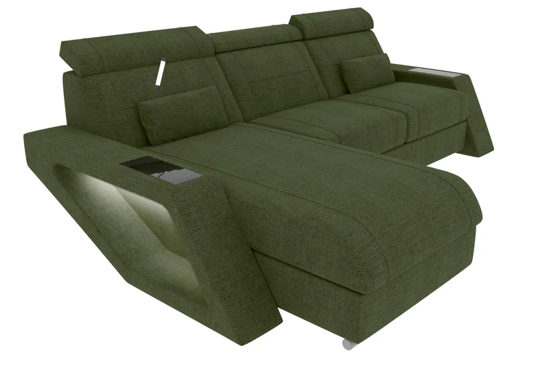 Ecksofa Catania L Form Stoffsofa