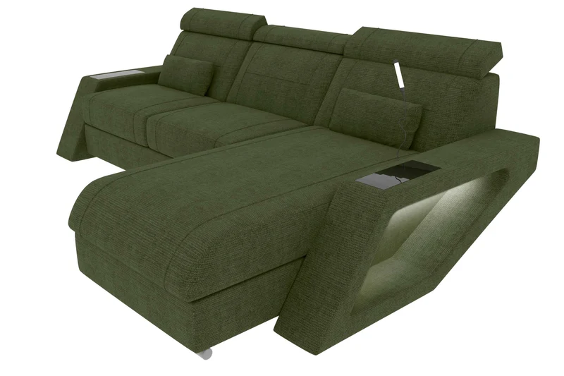 Ecksofa Catania L Form Stoffsofa