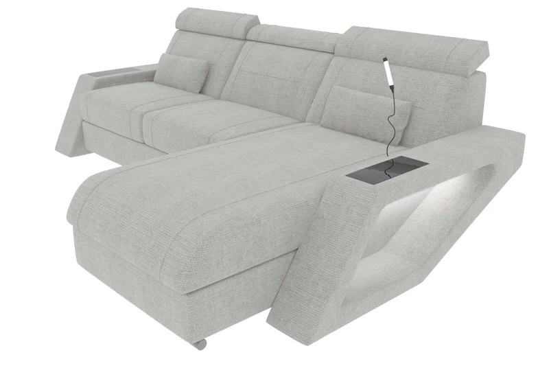 Ecksofa Catania L Form Stoffsofa
