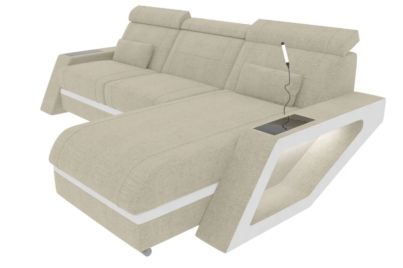 Ecksofa Catania L Form Stoffsofa