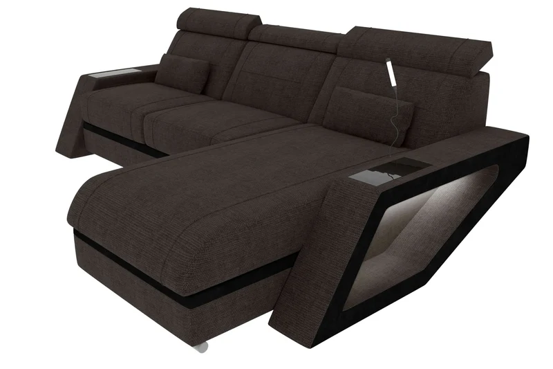 Ecksofa Catania L Form Stoffsofa