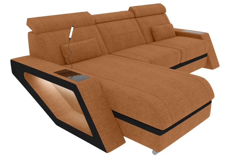 Ecksofa Catania L Form Stoffsofa