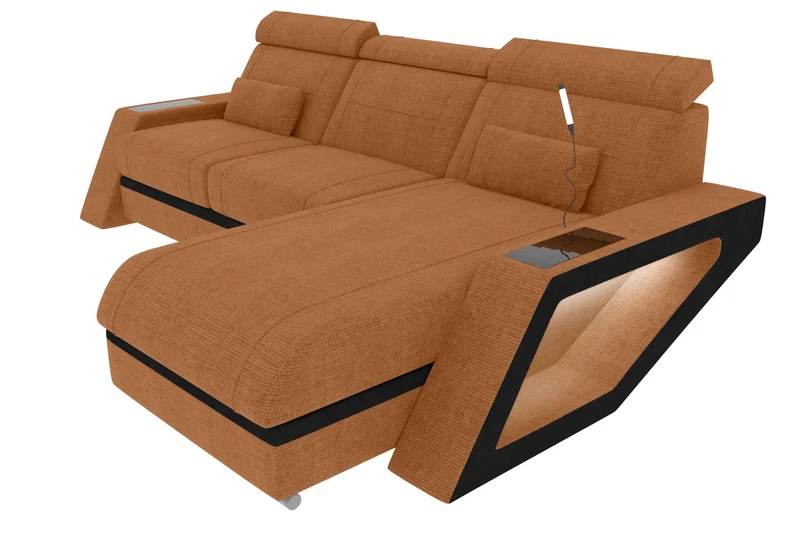 Ecksofa Catania L Form Stoffsofa