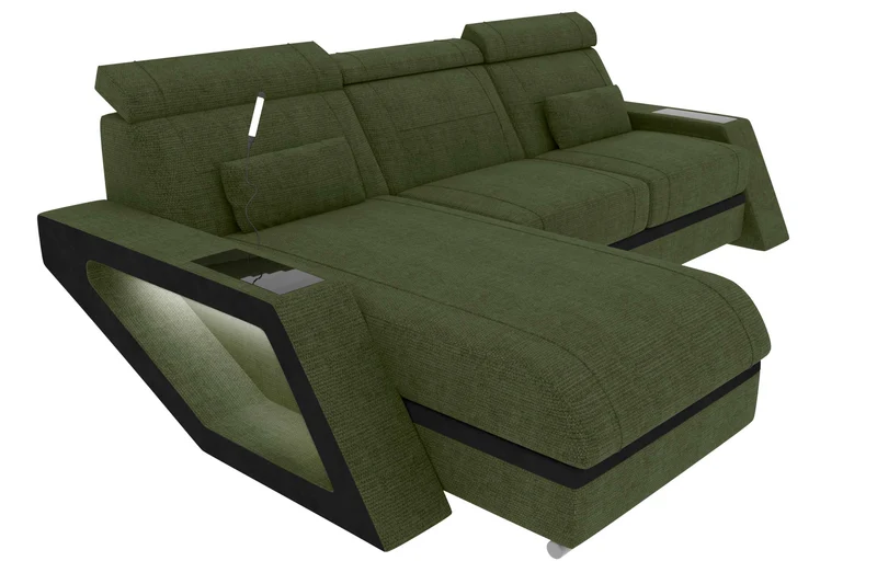 Ecksofa Catania L Form Stoffsofa
