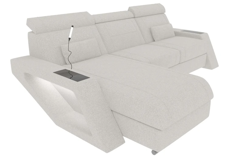 Ecksofa Catania L Form Stoffsofa